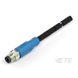 TE Connectivity upravený zástrčkový konektor pro senzory - aktory, T4061110004-001, 10 ks