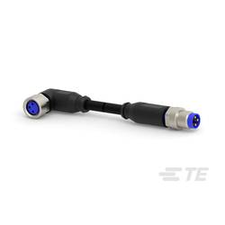 TE Connectivity upravený zástrčkový konektor pro senzory - aktory, 3-2273124-3, 1 ks