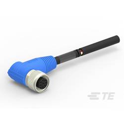 TE Connectivity upravený zástrčkový konektor pro senzory - aktory, T4161410008-005, 2 ks