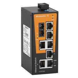 Weidmüller IE-SW-BL08T-7TX-1SC průmyslový ethernetový switch, 10 / 100 MBit/s