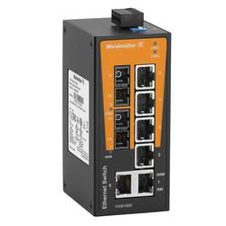 Weidmüller IE-SW-BL08T-6TX-2SCS průmyslový ethernetový switch, 10 / 100 MBit/s