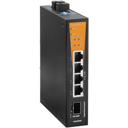 Weidmüller IE-SW-BL05T-1GS-4GTPOE průmyslový ethernetový switch 10 / 100 / 1000 MBit/s funkce PoE