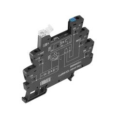 Weidmüller TRS 120VAC RC 1CO EMPTY patice pro relé s ukazatelem, LED Vhodné pro sérii relé: Weidmüller řada TERMSERIES (d x š x v) 70 x 6.4 x 89.6 mm 10 ks