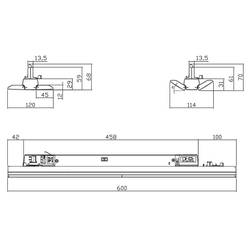 Deko Light Linear Pro LED pásové reflektory 3fázové LED 20 W LED bílá