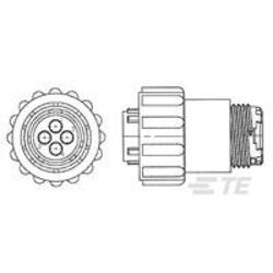 TE Connectivity TE AMP Circular Plastic Connectors 1977884-1 1 ks