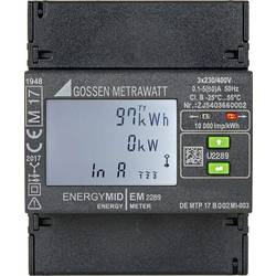 Gossen Metrawatt EM2289 Modbus RTU digitální třífázový elektroměr, úředně schválený: Ano, 1 ks