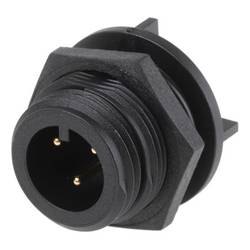 Bulgin PX0413/03P/PC kulatý konektor DIN, 1 ks
