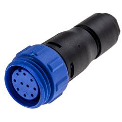 Bulgin PX0411/10S/6065 kulatý konektor DIN, 1 ks