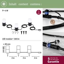 Paulmann 94761 Osvětlovací systém Plug&Shine LED světelný řetěz LED 6 W teplá bílá antracitová