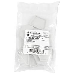 Hammond Electronics 1552DPLGY-10 koncová deska (d x š x v) 51 x 76 x 23 mm, plast ABS , šedá, 10 ks