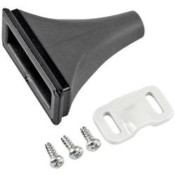 Hammond Electronics 1552CPGKITBK kabelová průchoda (d x š x v) 36 x 36 x 18 mm, TPE, černá, 1 ks
