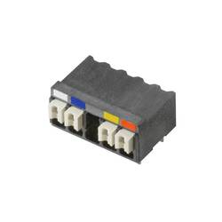 Weidmüller 2639520000 pružinová svorkovnice 1.5 mm² Pólů 4 černá 30 ks