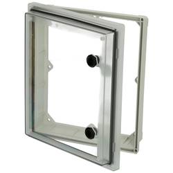 Fibox PW 292409 T kontrolní okénko průhledné víko, s dvěma zuby, odolná vůči UV záření (d x š x v) 88 x 244 x 291 mm polykarbonát šedá 1 ks