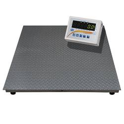 PCE Instruments Podlahová váha 3000 kg, rozlišení 1000 g přes napájecí zdroj do zásuvky, 230 V, stříbrná/ocelová