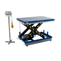 PCE Instruments Váha se zvedacím stolkem 2000 kg na baterii