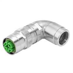 Weidmüller IE-PS-M12X-90-S-TH konektor akčního/snímacího členu , 2702720000, piny: 8, 1 ks