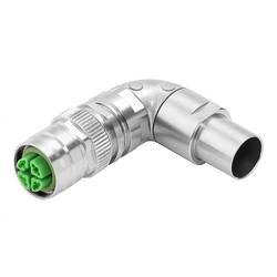 Weidmüller IE-PS-M12X-90-S-TH-SC konektor akčního/snímacího členu , 2662120000, piny: 8, 1 ks
