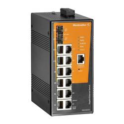 Weidmüller IE-SW-AL14M-12GT-2GESFP průmyslový ethernetový switch, 10 / 100 / 1000 MBit/s