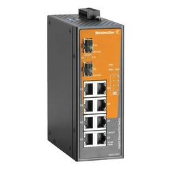 Weidmüller IE-SW-EL10-8GTPOE-2GESFP průmyslový ethernetový switch, 10 / 100 / 1000 MBit/s, funkce PoE