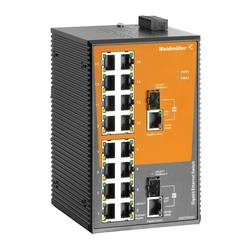 Weidmüller IE-SW-EL18-16TX-2GC průmyslový ethernetový switch, 10 / 100 / 1000 MBit/s