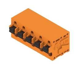 Weidmüller 2667840000 pružinová svorkovnice 2.5 mm² Pólů 5 oranžová 40 ks