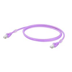 Weidmüller 2701550003 RJ45 síťové kabely, propojovací kabely CAT 6A S/FTP 0.30 m fialová 1 ks