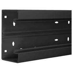 Hager BR6513019011 parapetní lišta Spodní díl (d x š) 2000 mm x 130 mm 2 m černá