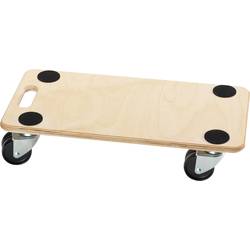 dörner + helmer 290707 přepravní podvozek, max. 300 kg, 590 mm x 290 mm x 145 mm