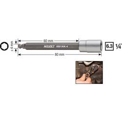 Hazet HAZET nástrčný klíč , 1/4 (6,3 mm), 8501KK-4