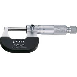 Hazet 2155N-25 2155N-25 třmenový mikrometr 0 - 25 mm Odečet: 0.01 mm DIN 863-3