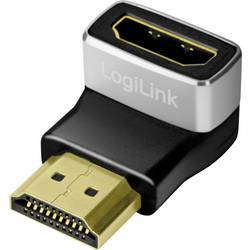 LogiLink AH0005A HDMI adaptér [1x HDMI zásuvka - 1x HDMI zástrčka] černošedá