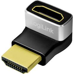 LogiLink AH0007A HDMI adaptér [1x HDMI zásuvka - 1x HDMI zástrčka] černošedá