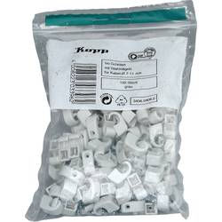 Kopp 345604080 hřebíkové příchytky 345604080 Průměr kabelového svazku (rozsah) 7 do 10 mm šedá 100 ks