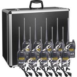 Alinco Team-Set DJ-A-446 KEP-24-AL 150107 PMR radiostanice sada 10 ks