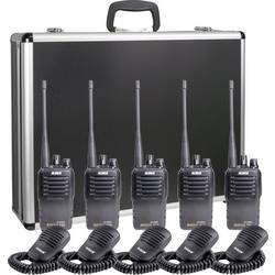 Alinco Team-Set DJ-PAX-4 + KEP-360-K 150098 PMR radiostanice sada 5 ks