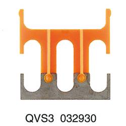SAK Series, Accessories, Cross-connector, Cross-connector, No. of poles: 2 QVS 2/S SAKT1+2 0358460000 béžová Weidmüller 20 ks