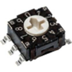 C & K Switches RTE10B0G14 kódovací přepínač BCD Počet pozic přepínače 10 1 ks Tape