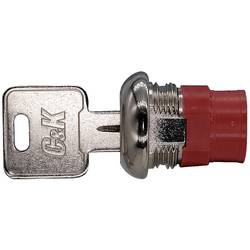C & K Switches Y100132C203NGE klíčový spínač 125 V 4 A 1x zap/zap/zap 3 x 45 ° 1 ks