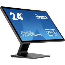 Iiyama ProLite T2452MSC-B1AG dotykový monitor Energetická třída (EEK2021): E (A - G) 60.5 cm (23.8 palec) 1920 x 1080 Pixel 16:9 5 ms DisplayPort IPS LCD