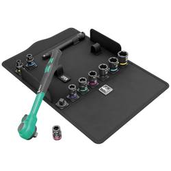 Wera 8100 SB 13 Zyklop Comfort sada s ráčnou, palcový , metrický, 3/8 , 11dílná, 05005531001