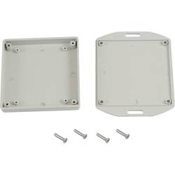 Hammond Electronics 1551XXFLGY univerzální pouzdro 80 x 80 x 15 ABS šedá 1 ks