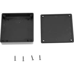Hammond Electronics 1551XXBK univerzální pouzdro 80 x 80 x 15 ABS černá 1 ks
