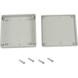Hammond Electronics 1551XXGY univerzální pouzdro 80 x 80 x 15 ABS šedá 1 ks