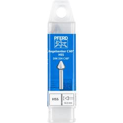 PFERD TOOLS KES HSS DIN 334 C60° 10,0 25202163 záhlubník 10 mm HSS 1 ks
