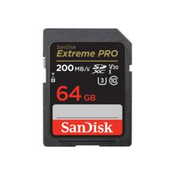 SanDisk Extreme PRO paměťová karta SDXC 64 GB Class 10 UHS-I nárazuvzdorné, vodotěsné