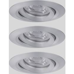 Paulmann 94297 EBL Nova mini Coin LED vestavné svítidlo, LED, pevně vestavěné LED, 4 W, hliník, sada 3 ks