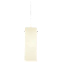 SLV QUADRASS 1003432 závěsné světlo E27 40 W bílá