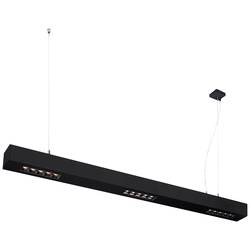 SLV Q-LINE ® 1000927 LED závěsný lustr LED pevně vestavěné LED 14.1 W černá