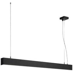 SLV GLENOS 1001403 LED závěsný lustr LED pevně vestavěné LED 46 W černá