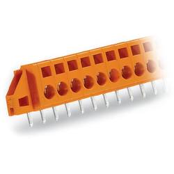 WAGO 231-642/017-000 pružinová svorkovnice 2.5 mm² Pólů 12 oranžová 25 ks